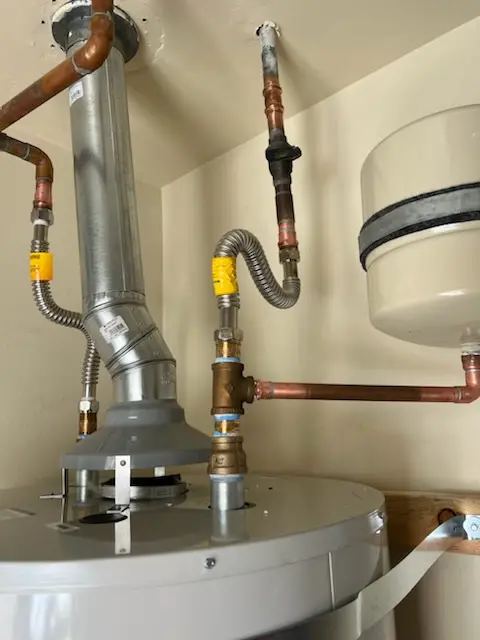Water heater installation and plumbing repair in Danville